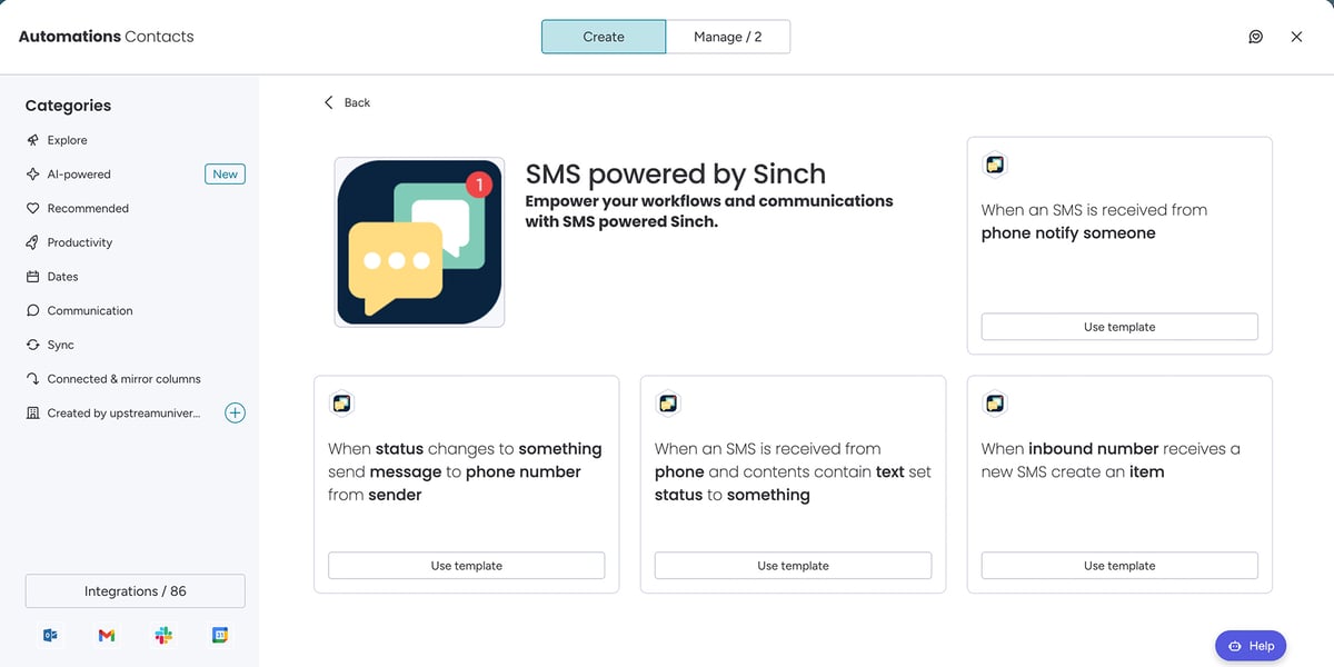 SMS powered by Sinch | SMS Engagement Solutions | Streamline ...